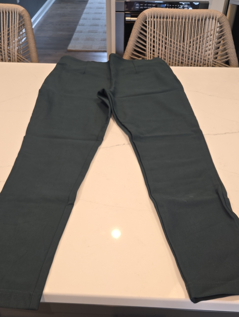 Calvin Klein Women's Green High-Rise Leggings